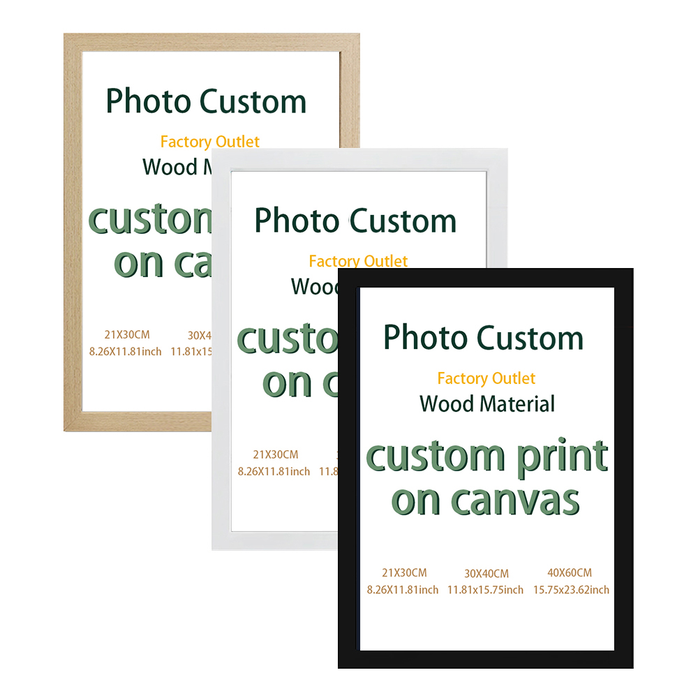 Home Decor Wall Pictures - Customized canvas painting plus photo frame,high-definition