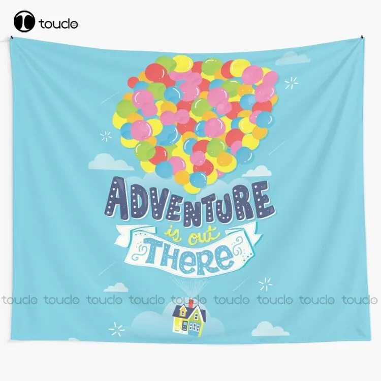 Home Decor Website Free - Adventure Is Out There Tapestry Tapestry