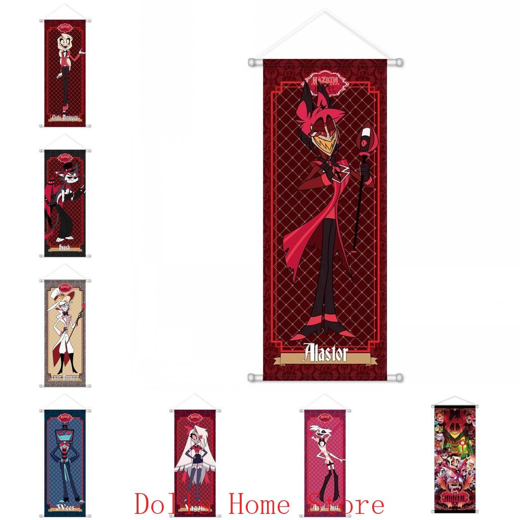 Home Decor Wall Pictures - Anime Scroll Canvas Wall Hanging Painting