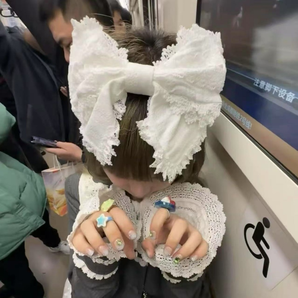 Y2K Lolita Lovely Lace Headban - огляд і ціна Victory Home Decor