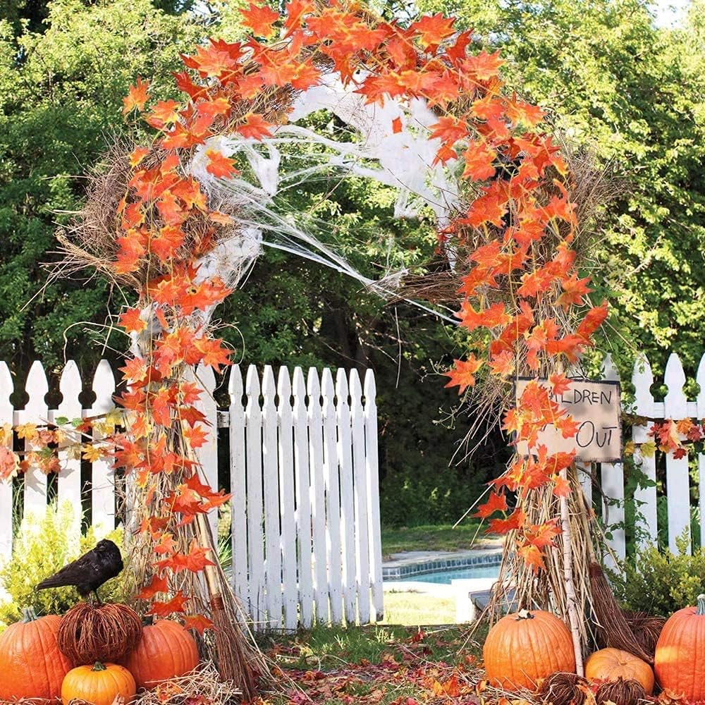 Fake Maple Leaf Hanging Vine A - огляд і ціна Artificial Hanging Plants