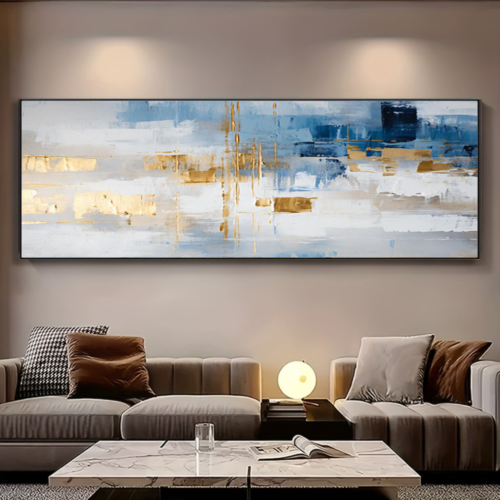 100% Handmade Abstract Oil Pai - огляд і ціна Home Decor Orange