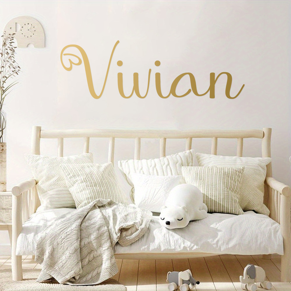 1pc Custom Heart Cursive Name  - огляд і ціна Home Decor Interior