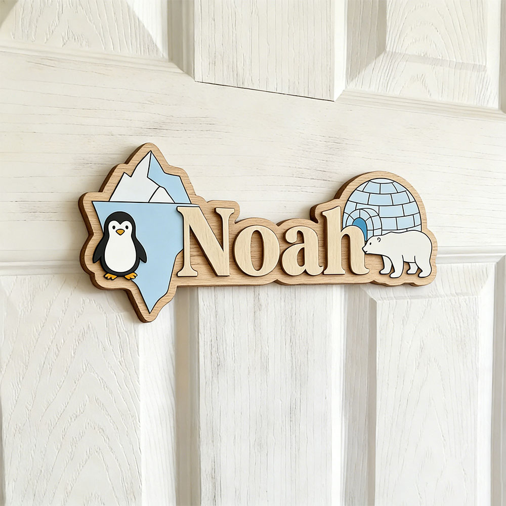 Arctic Penguin & Polar Bear Cu - огляд і ціна Home Decor Wall Pictures