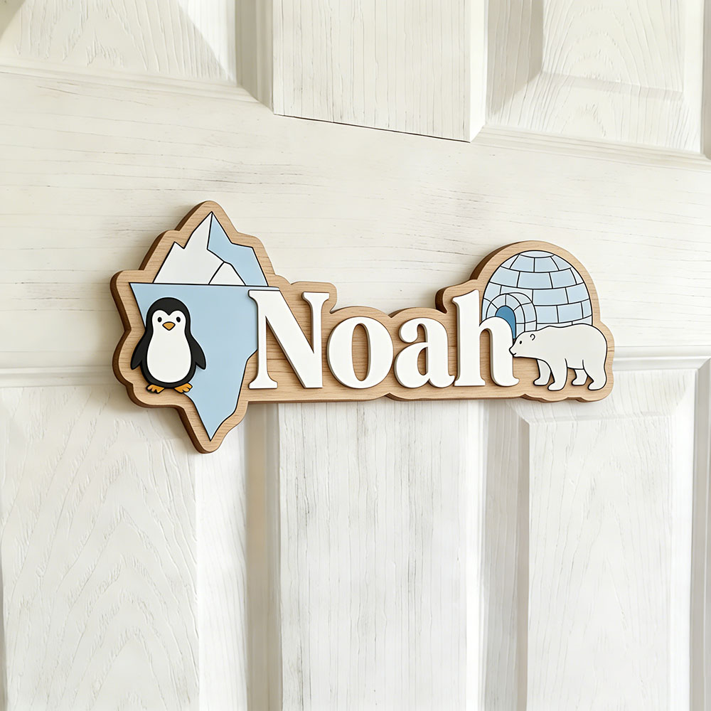 Arctic Penguin & Polar Bear Cu - огляд і ціна Home Decor Wall Pictures