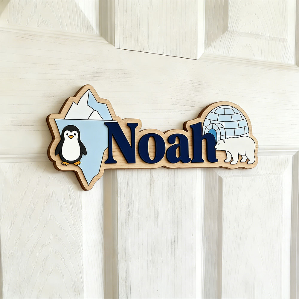 Arctic Penguin & Polar Bear Cu - огляд і ціна Home Decor Wall Pictures