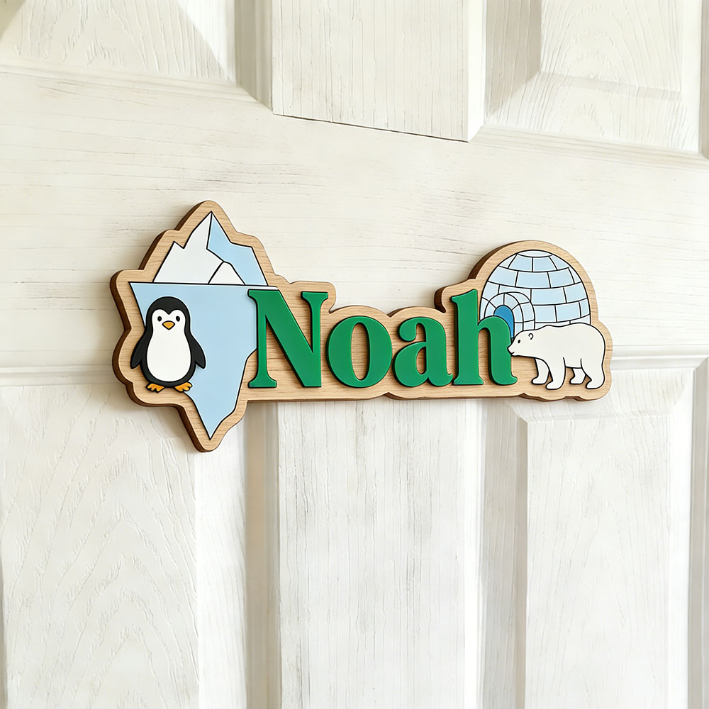 Arctic Penguin & Polar Bear Cu - огляд і ціна Home Decor Wall Pictures