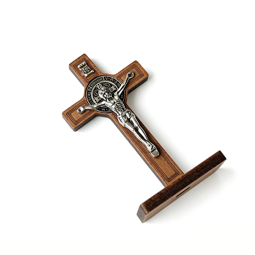 St Benedict Standing Crucifix  - огляд і ціна Home Decor Retailers