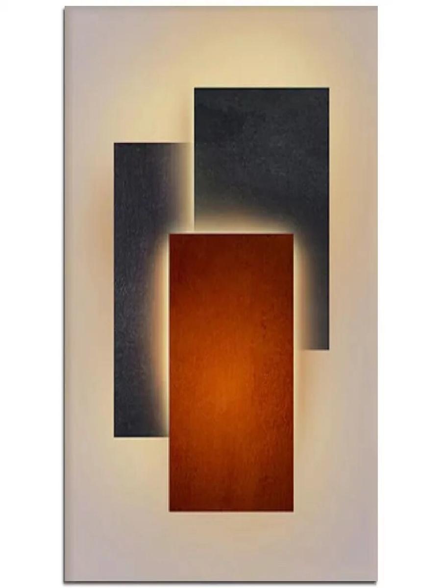 Modern Minimalist Abstract Geo - огляд і ціна Home Decor Orange