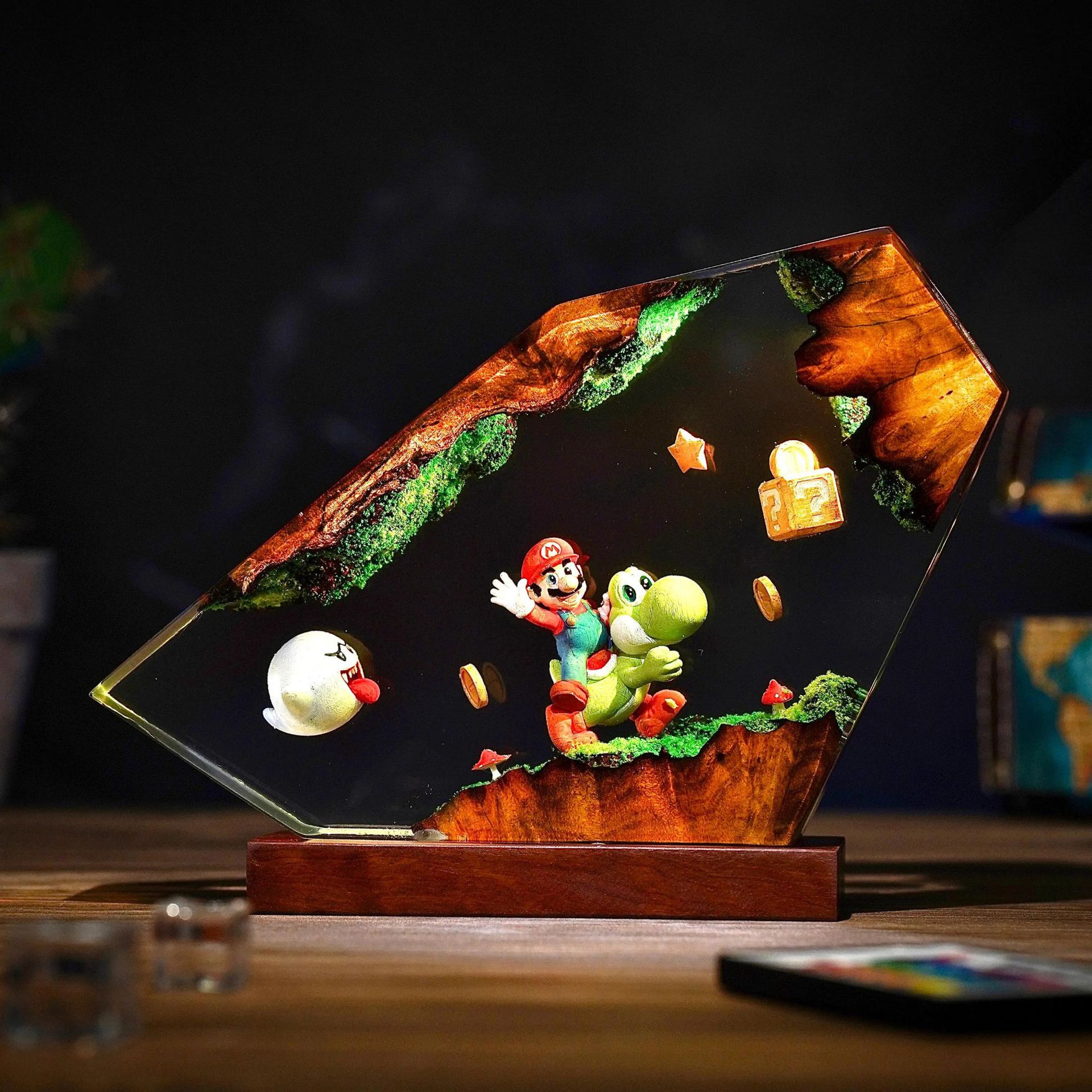 Table Resin Lamp Cartoon Anime - огляд і ціна Home Decor Ideas
