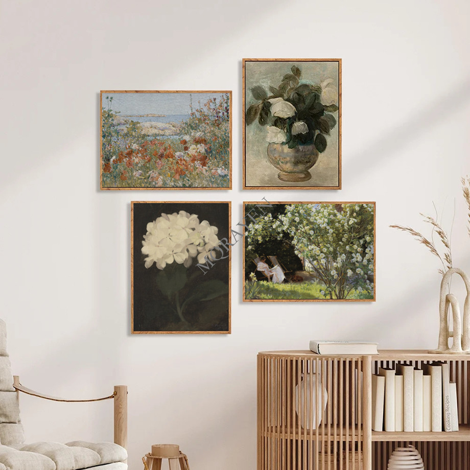 Rural Nature Landscape Wall Ar - огляд і ціна Victory Home Decor