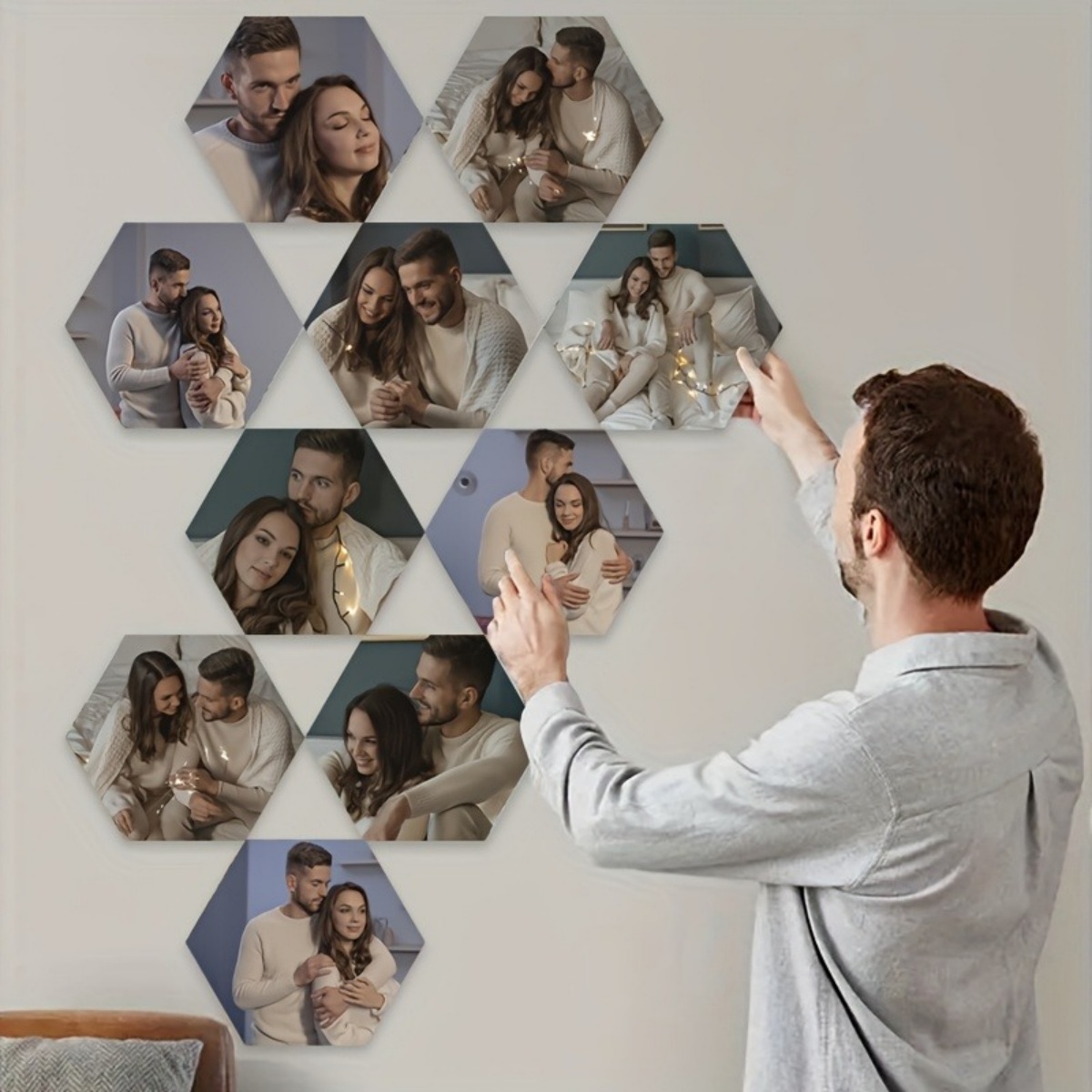 Custom Wall Decor — Modern Hex - огляд і ціна Home Decor Ideas