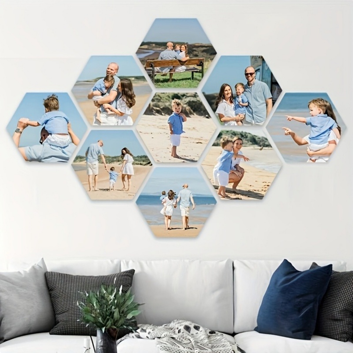 Custom Wall Decor — Modern Hex - огляд і ціна Home Decor Ideas