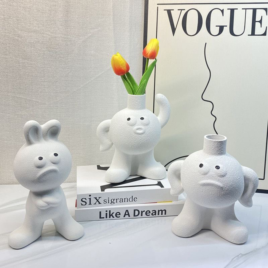 Creative Ceramic Flower Vase C - огляд і ціна Home Decor Emoji