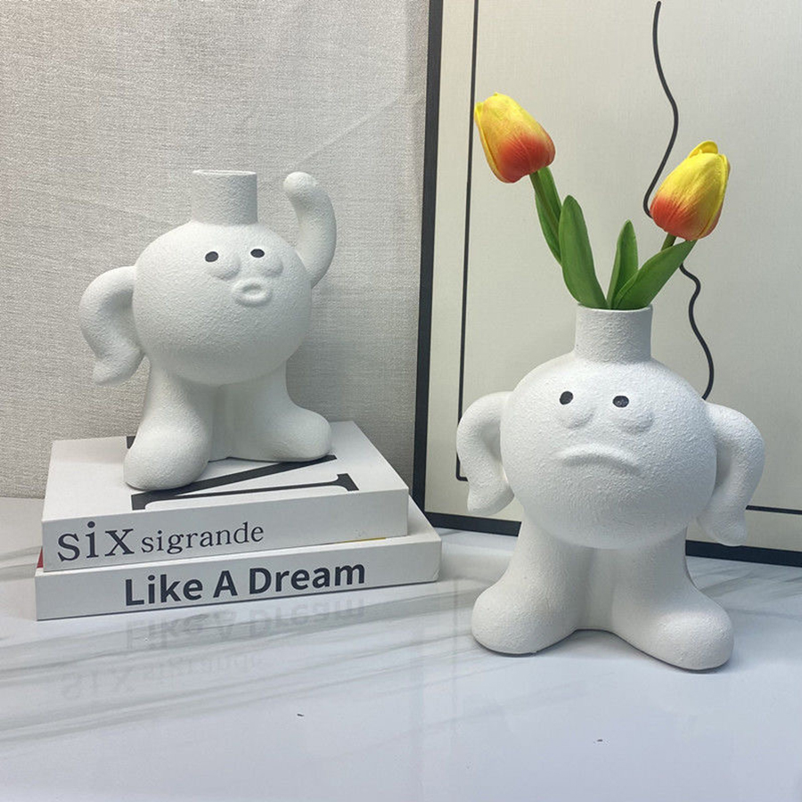 Creative Ceramic Flower Vase C - огляд і ціна Home Decor Emoji