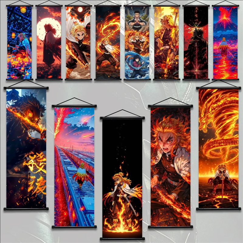 Demon Slayer Kyojuro Rengoku H - огляд і ціна Home Decor Wall Pictures