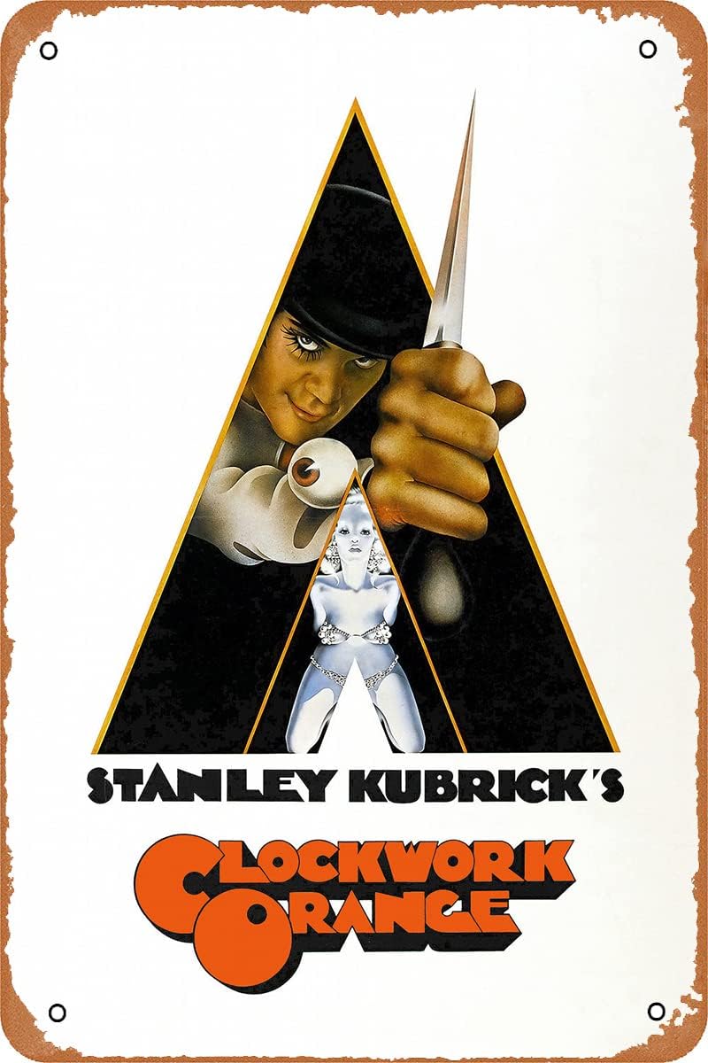 A Clockwork Orange Movie Poste - огляд і ціна Home Decor Orange