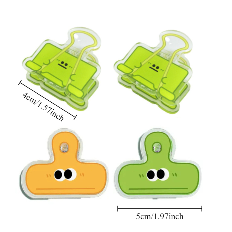 5Pcs/Set Cute Acrylic Clip Fun - огляд і ціна Home Decor Emoji