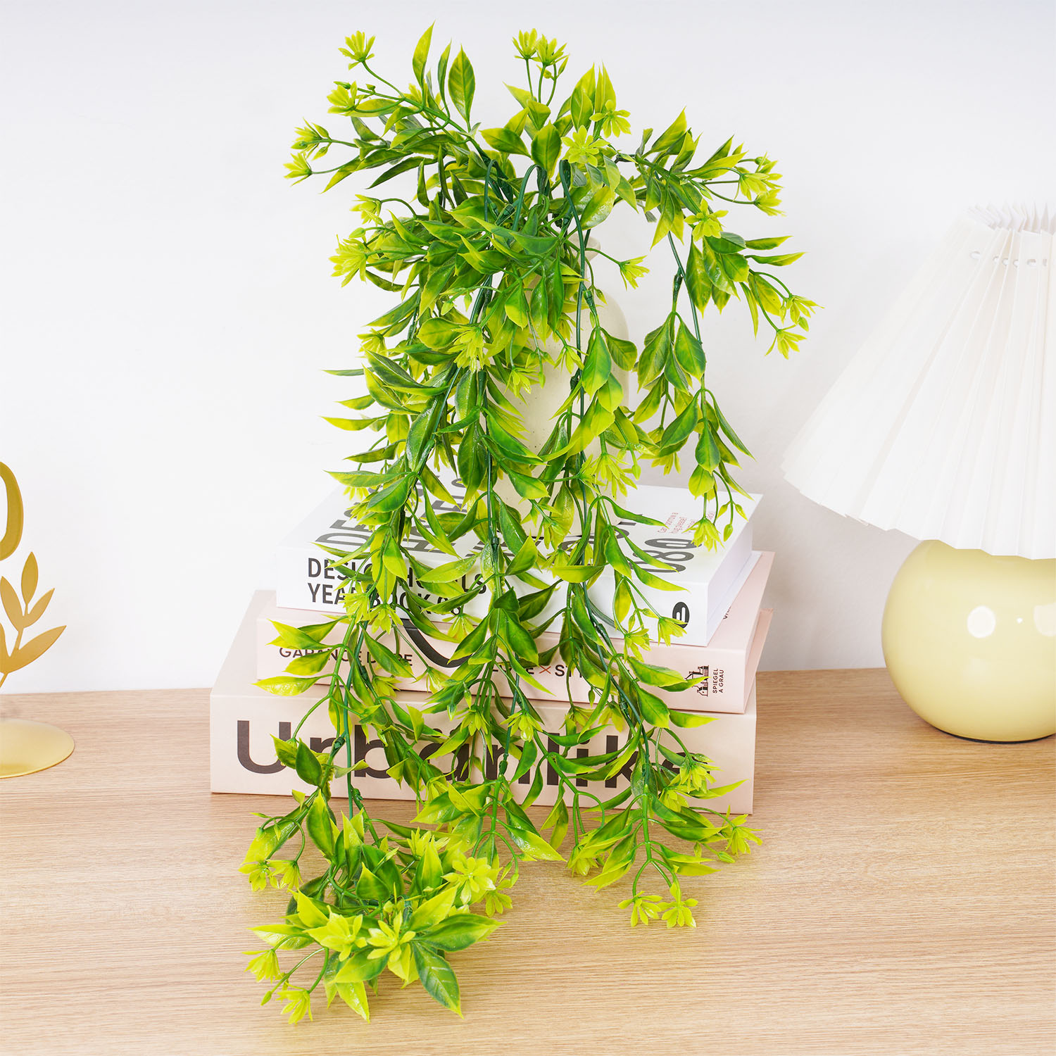 Artificial Plant Rattan Wall H - огляд і ціна Artificial Hanging Plants