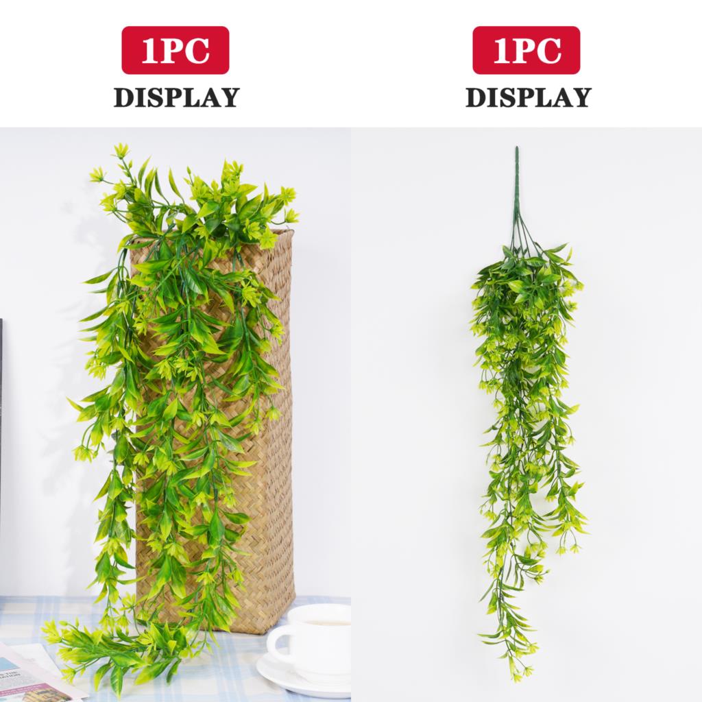 Artificial Plant Rattan Wall H - огляд і ціна Artificial Hanging Plants